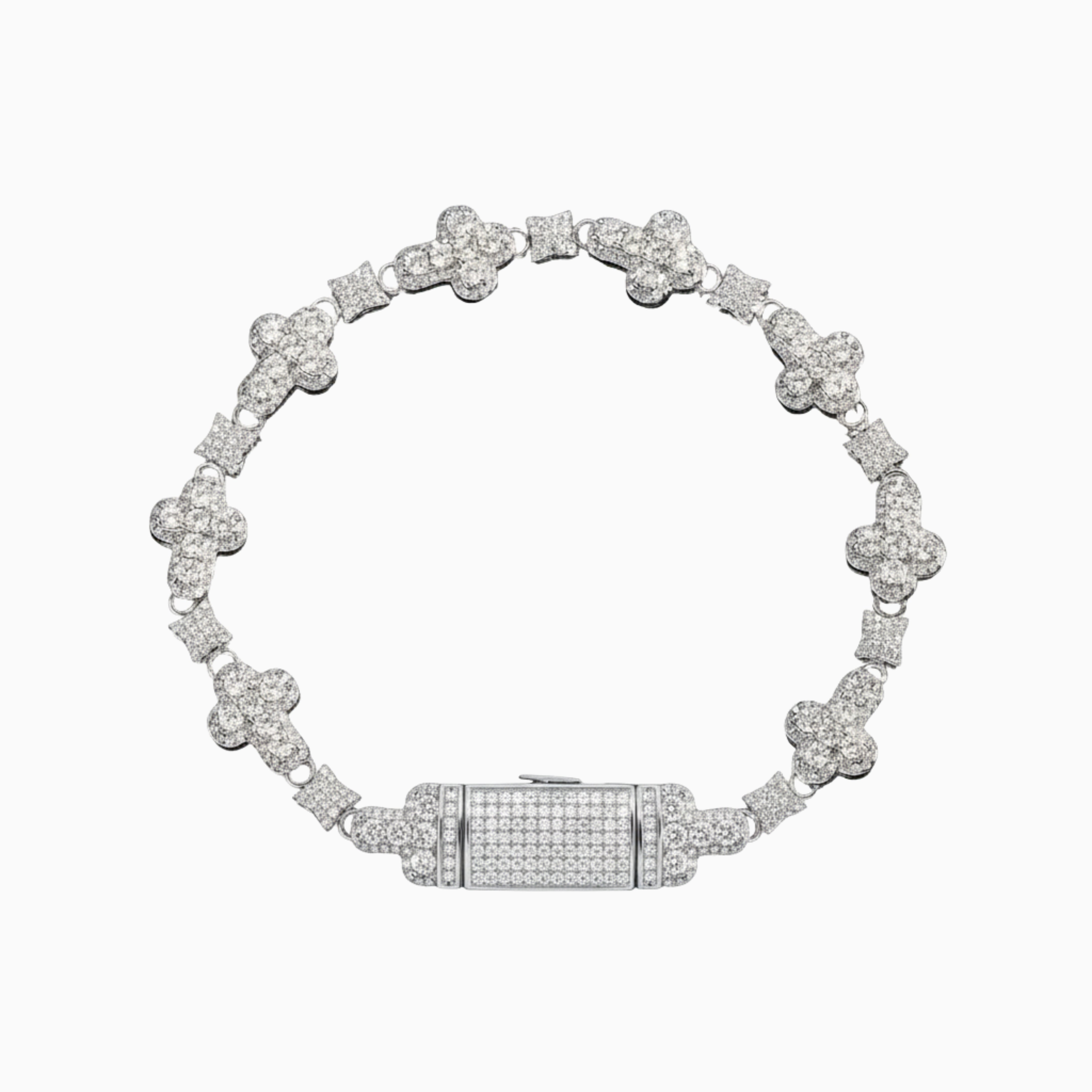 Clover Ice Bracelet