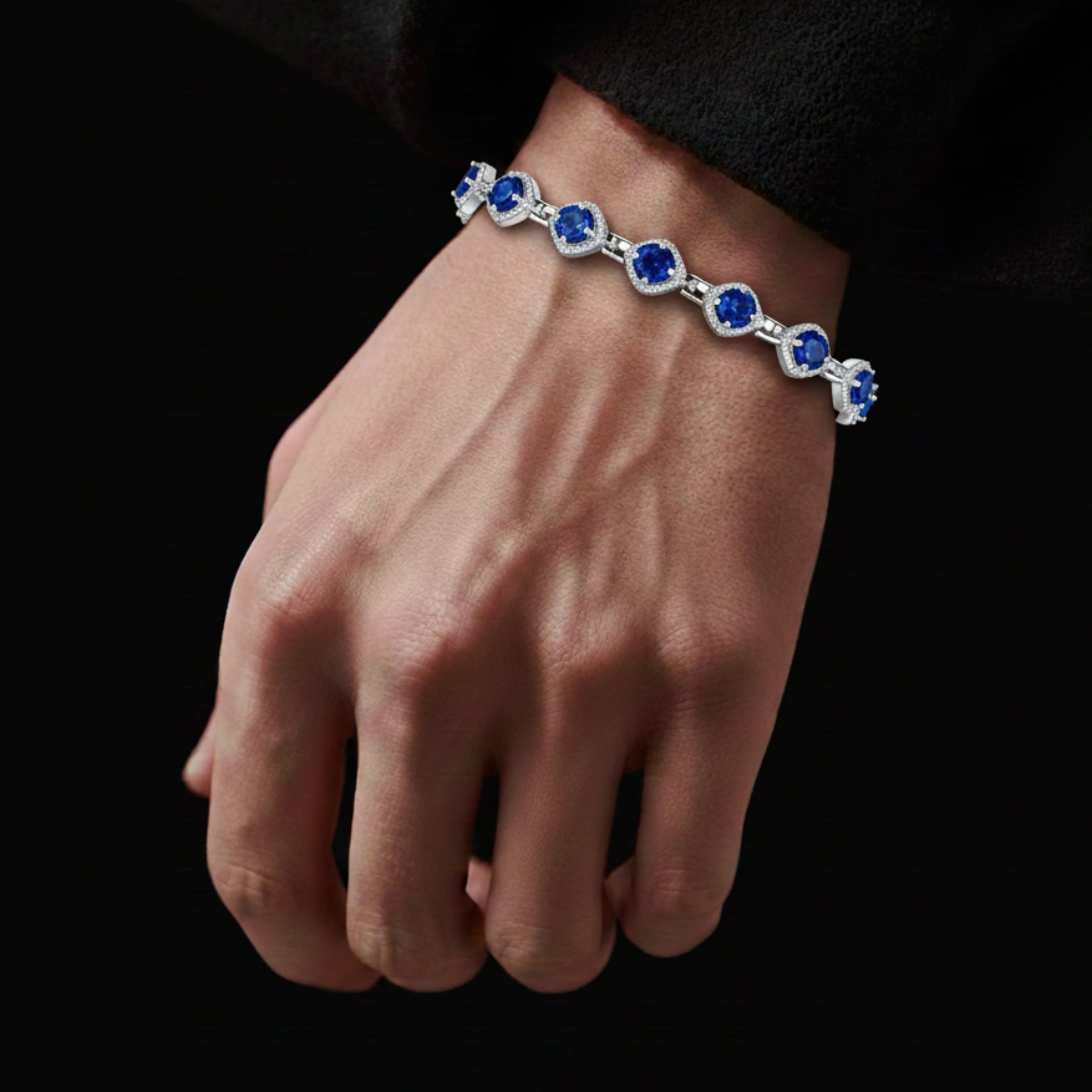 Crystal Halo Bracelet
