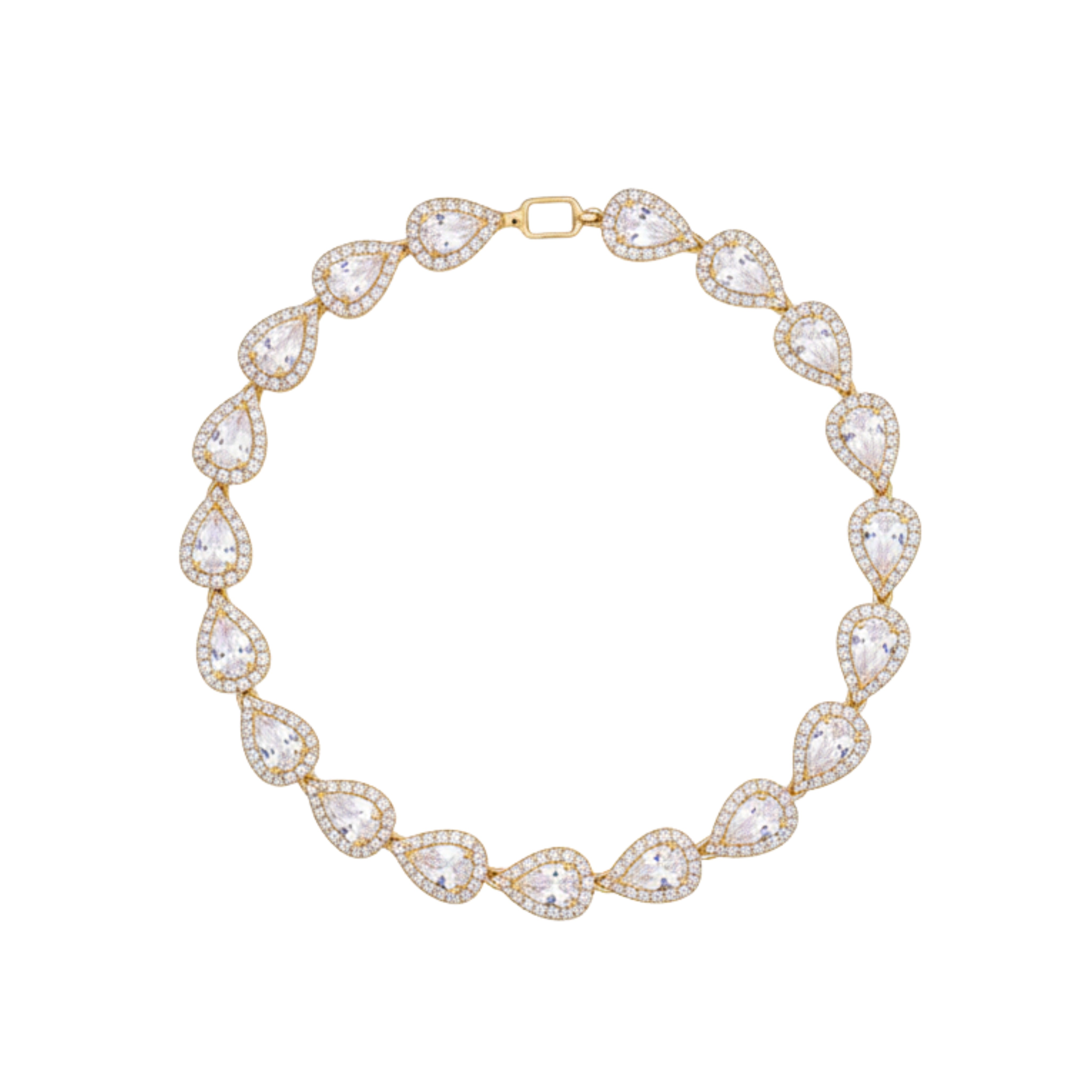 Teardrop Gem Bracelet
