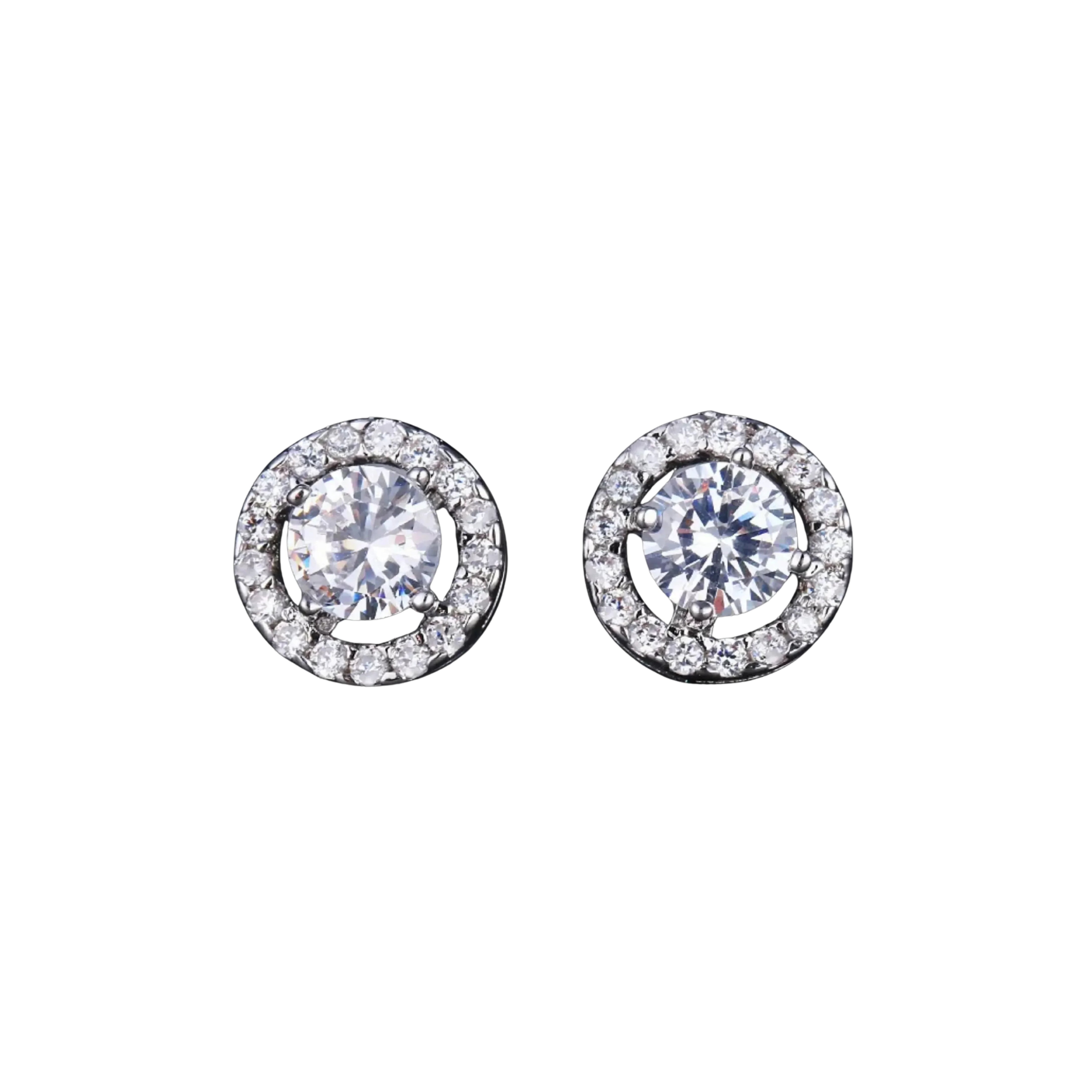 Halo Stud Earrings