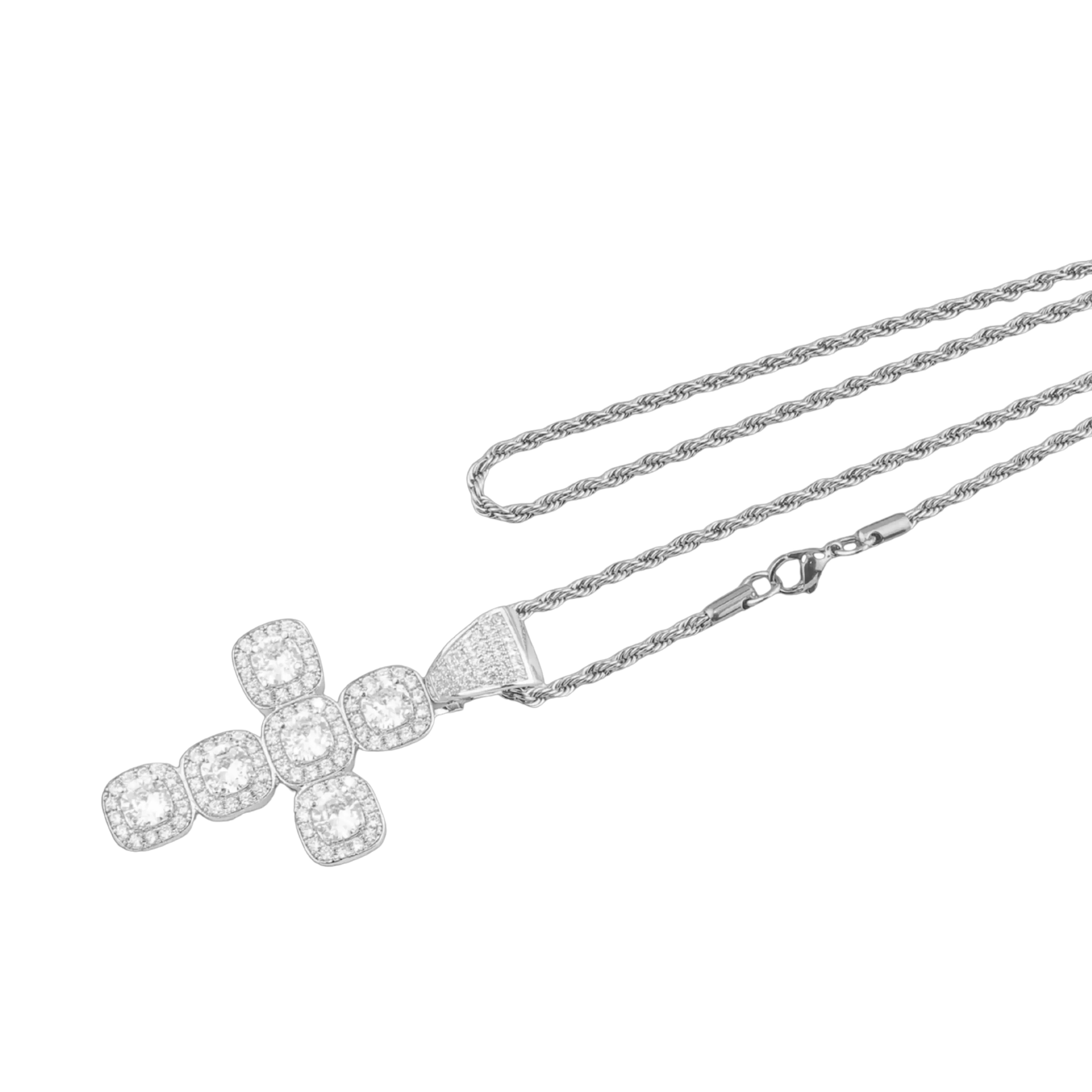 Cushion Cross Pendant