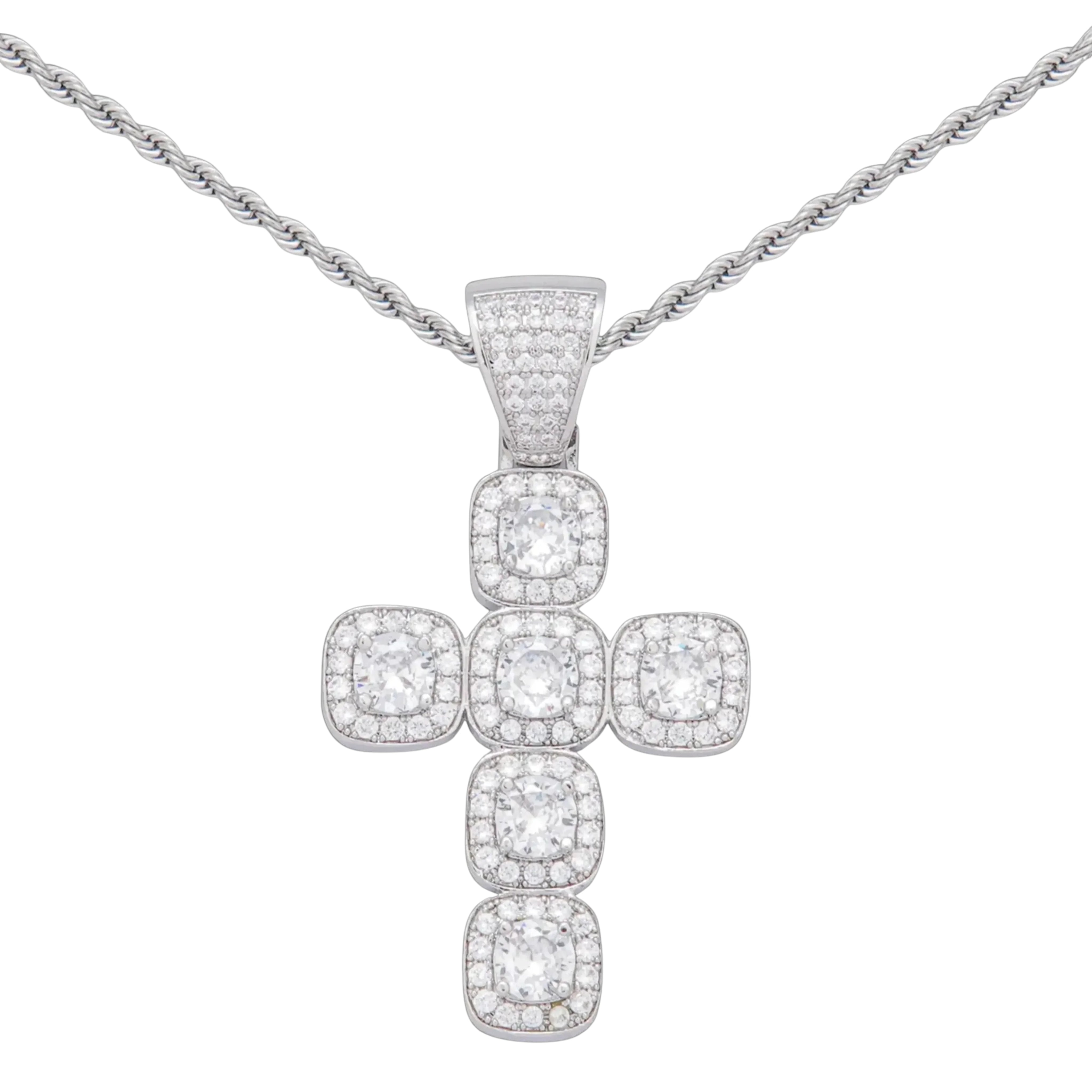 Cushion Cross Pendant