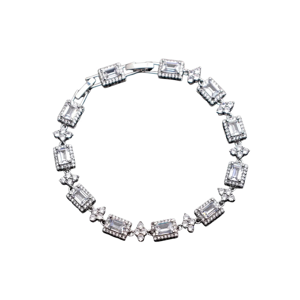 Emerald Cut Tennis Bracelet