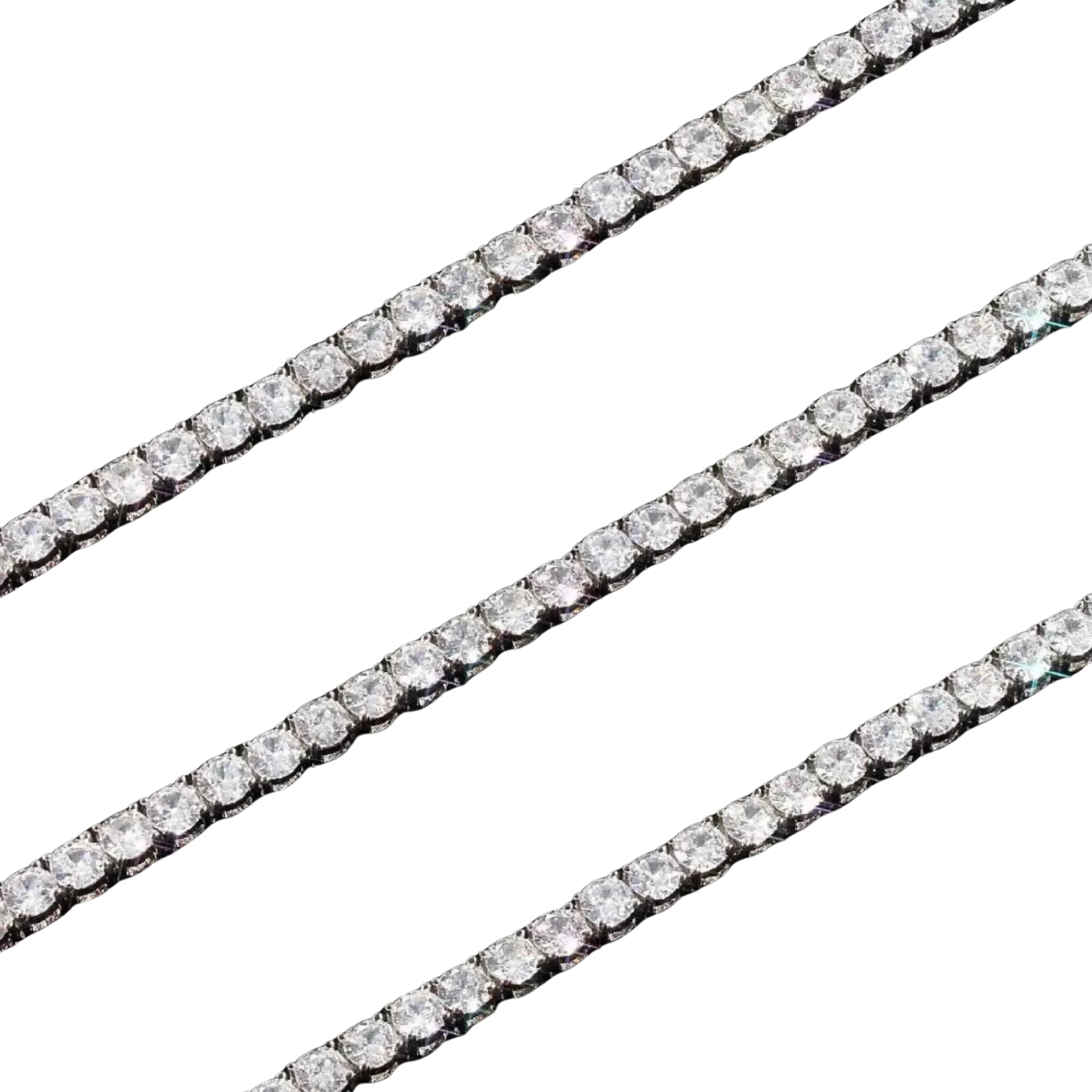 Triple Row Tennis Chain