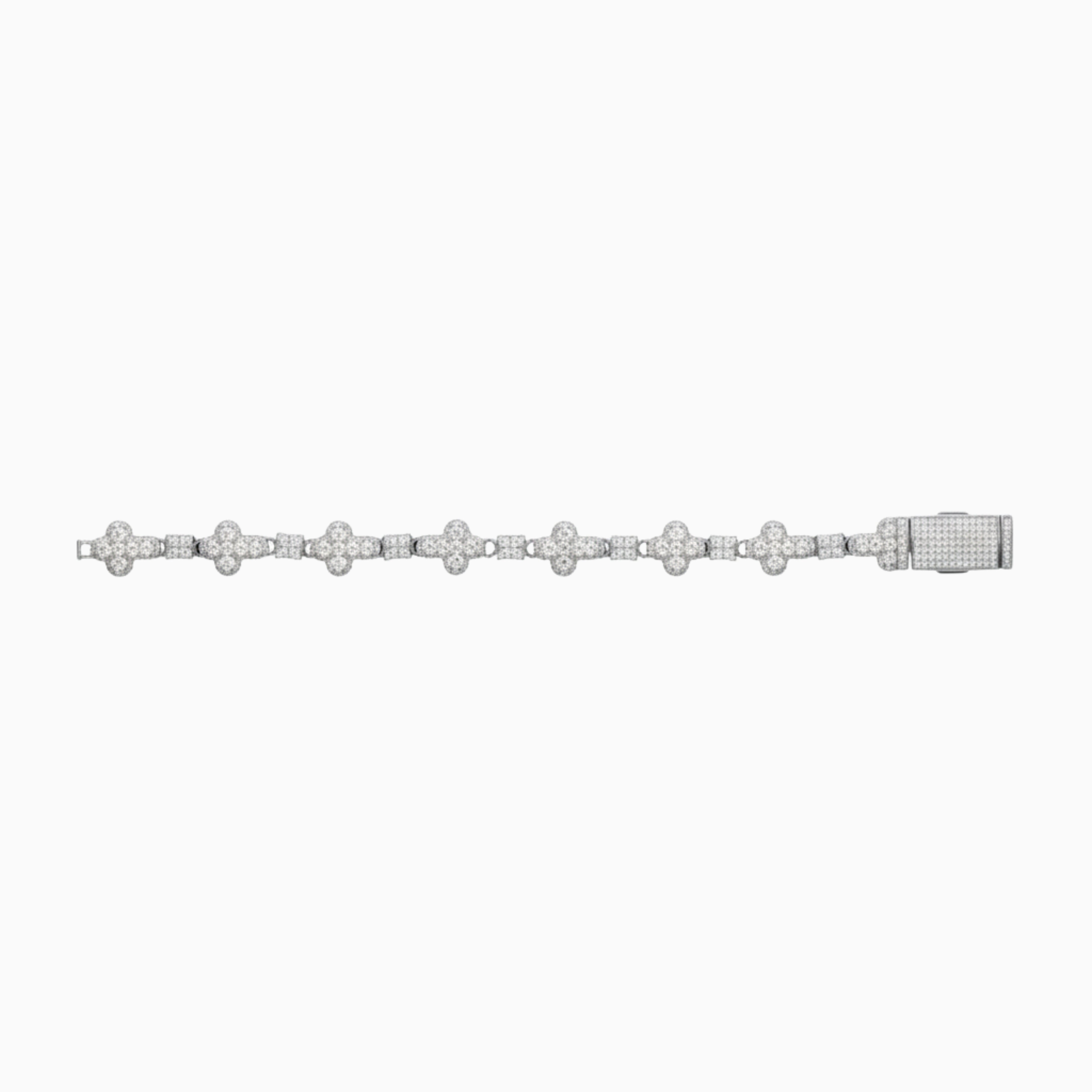 Clover Ice Bracelet