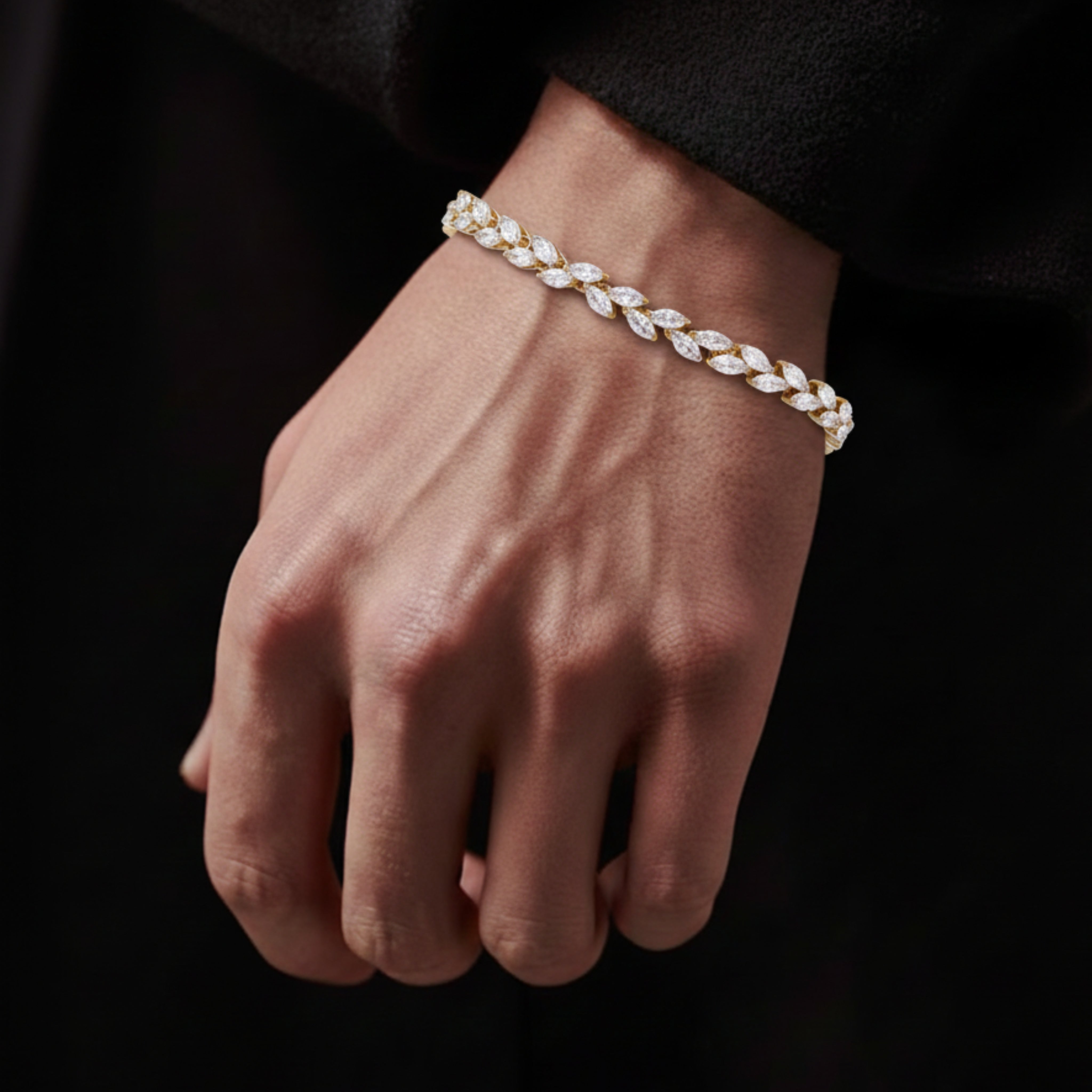 Leaf Ice Bracelet