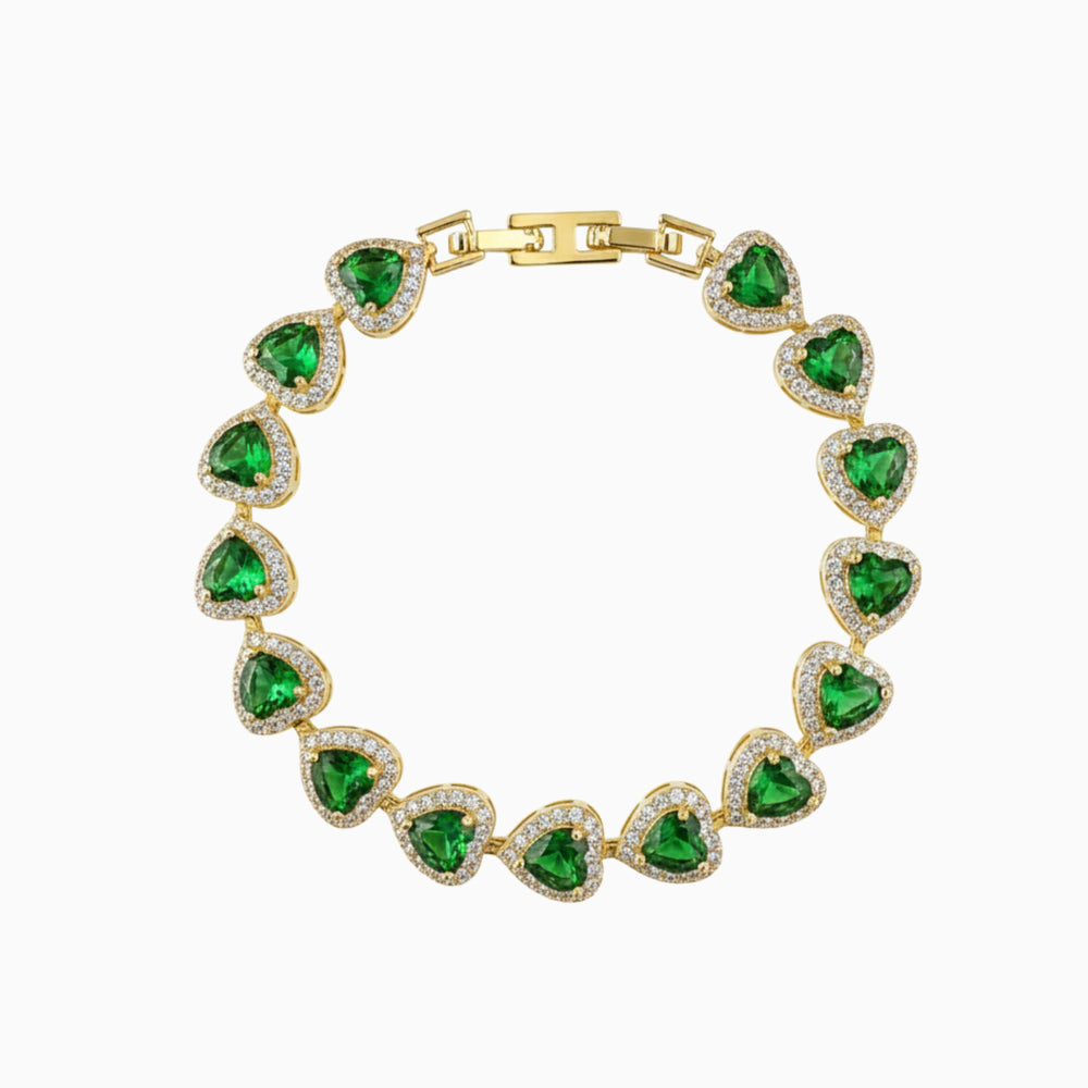 Heart Gem Bracelet