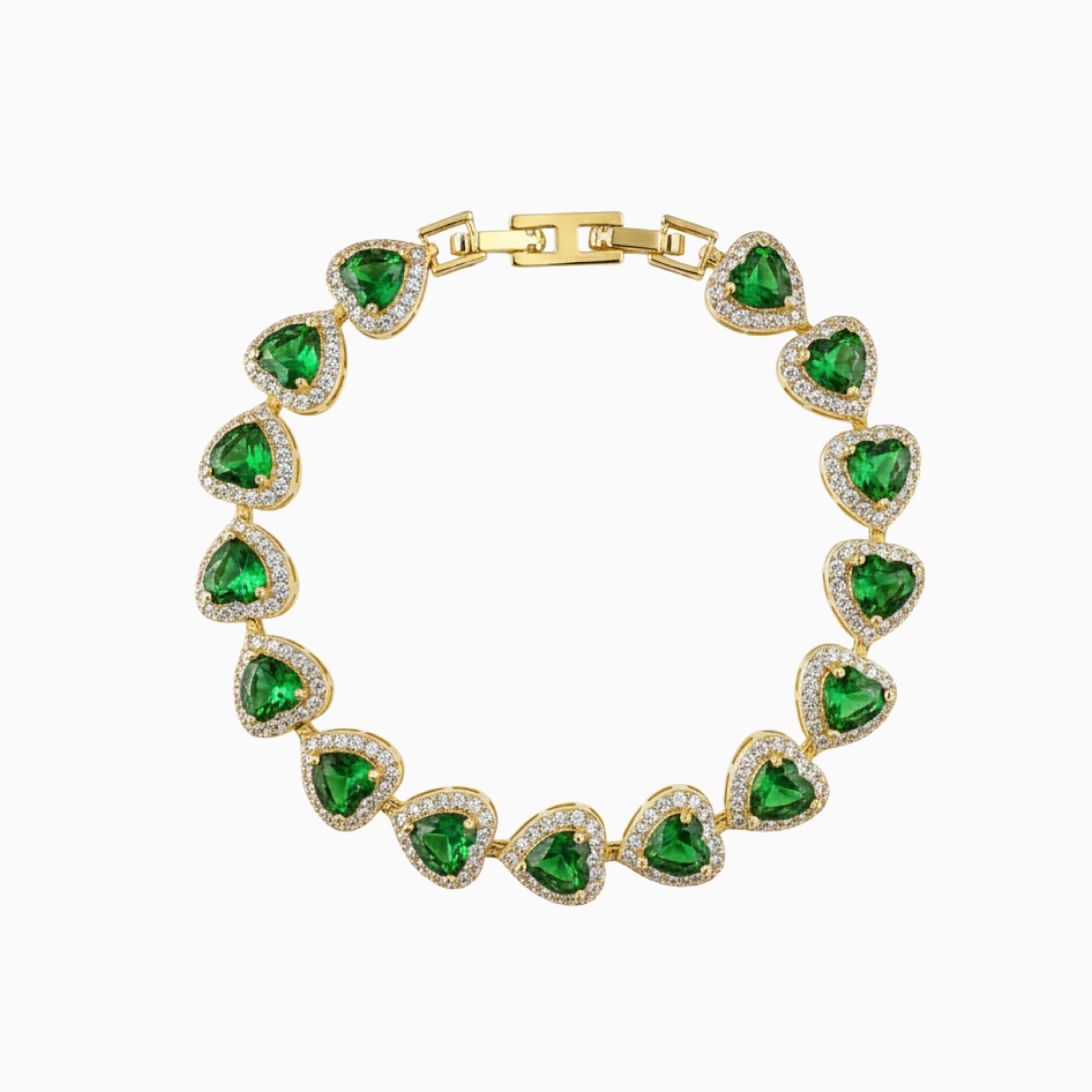 Heart Gem Bracelet