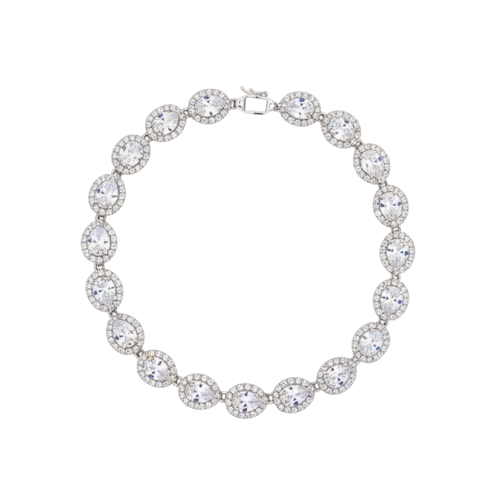 Teardrop Gem Bracelet